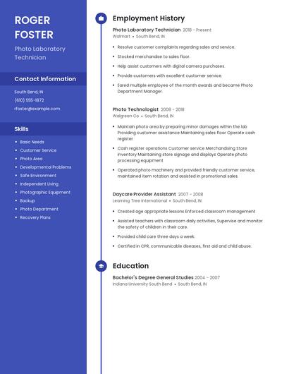Resume example 4