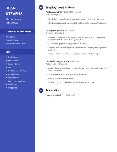 Resume example 4