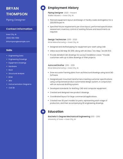 Resume example 4