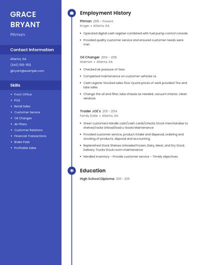 Pitman Resume