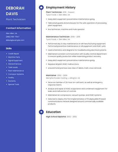 Resume example 5