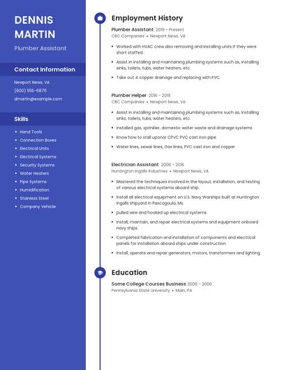 Resume example 4