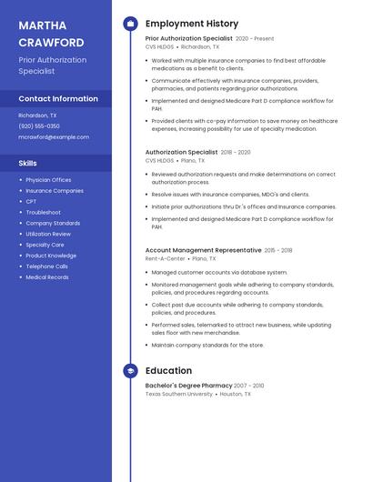 Resume example 4