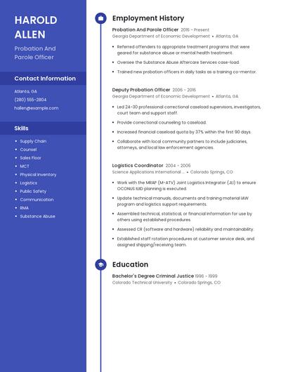 Resume example 4