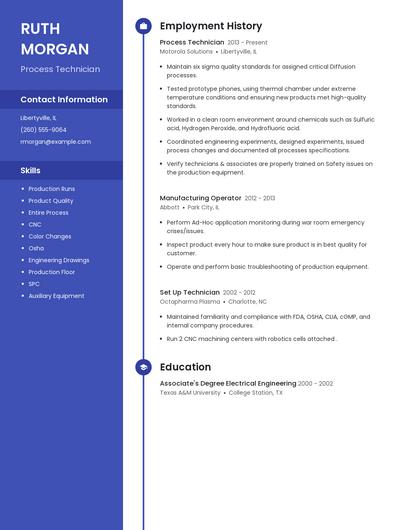 Resume example 4