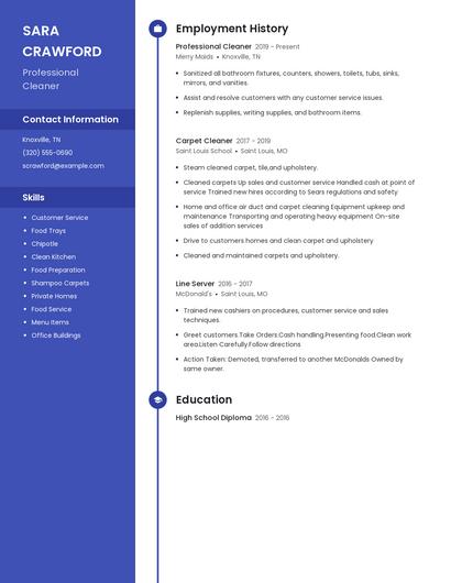 Resume example 4