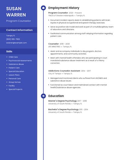 Resume example 4