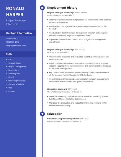 Resume example 5