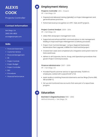 Resume example 4