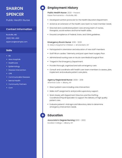 Resume example 5