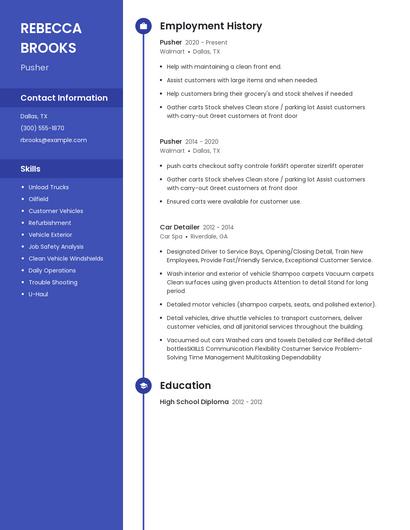 Pusher Resume