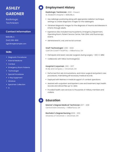 Resume example 4