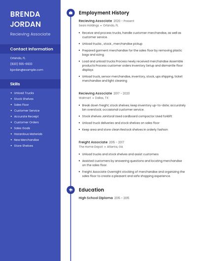 Resume example 5