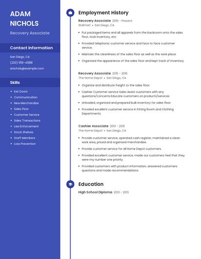 Resume example 4