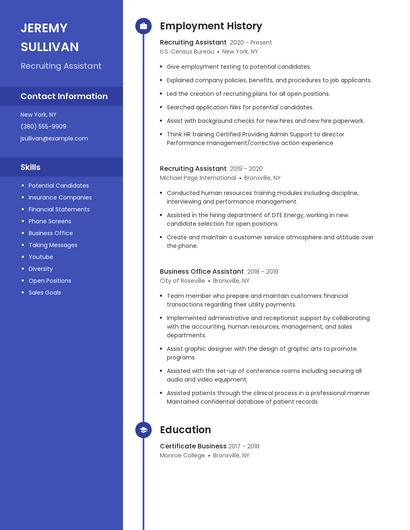Resume example 4