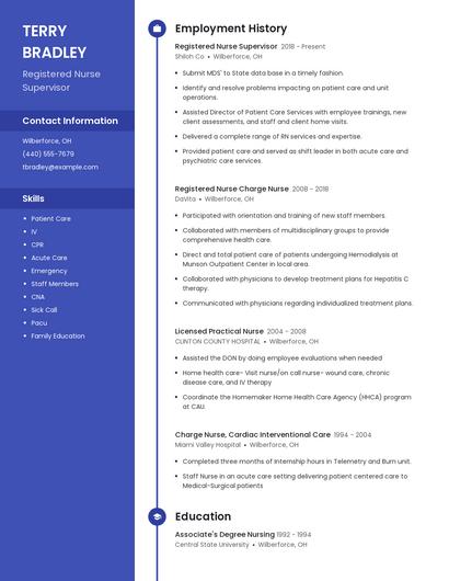 Resume example 4