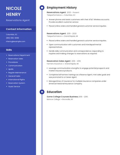 Resume example 5