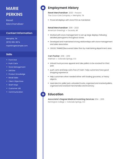Resume example 5