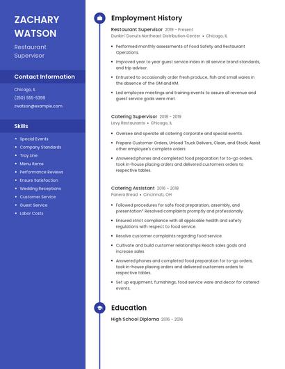 Resume example 5