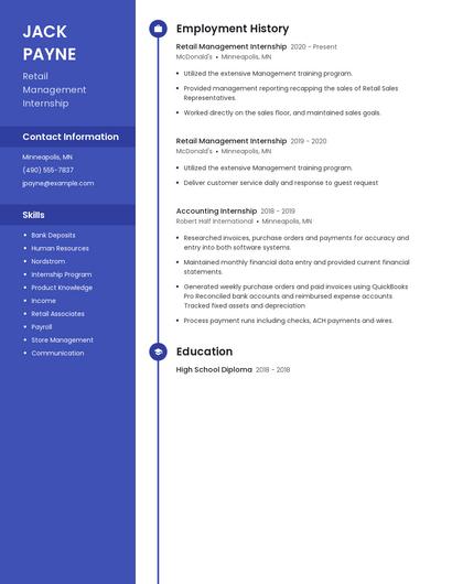 Resume example 4