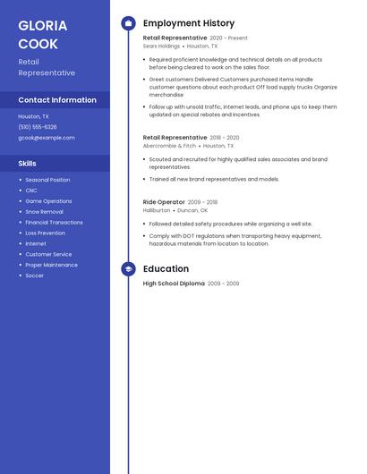Resume example 4