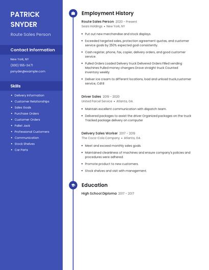Resume example 4