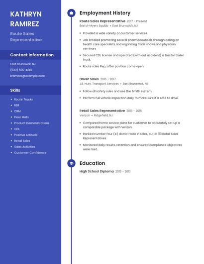 Resume example 4