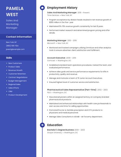Resume example 4