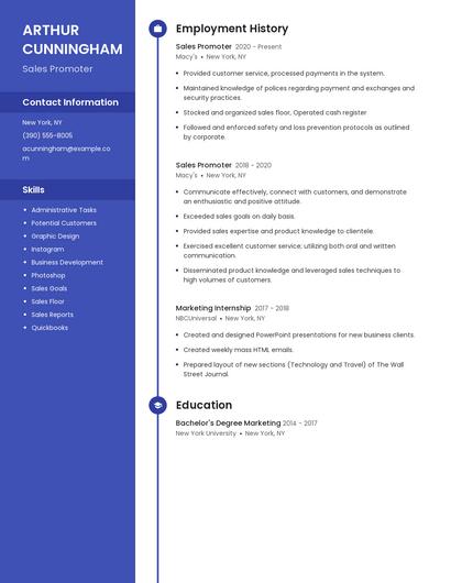 Resume example 4
