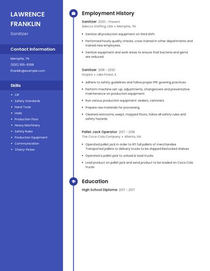 Resume example 4