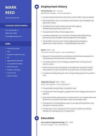 Resume example 4