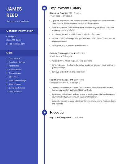 Resume example 5