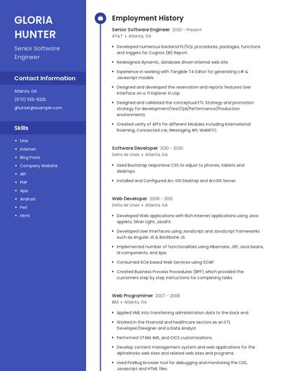 Resume example 4