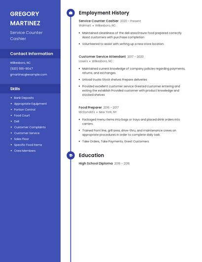 Resume example 4