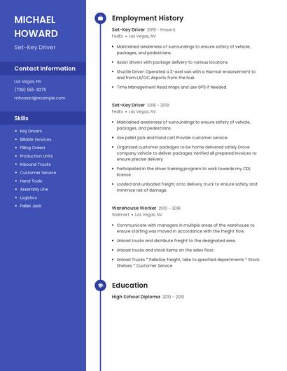 Set-Key Driver Resume