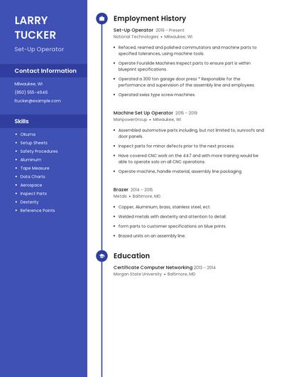 Resume example 4