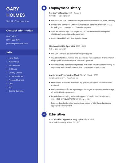 Resume example 4