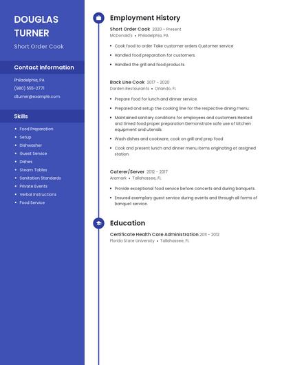 Resume example 4