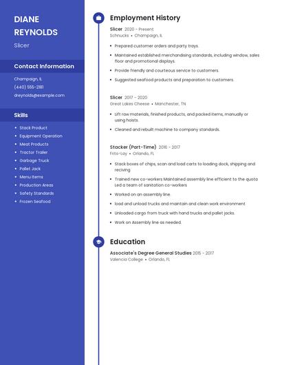 Slicer Resume