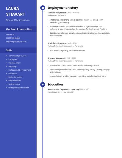 Resume example 4