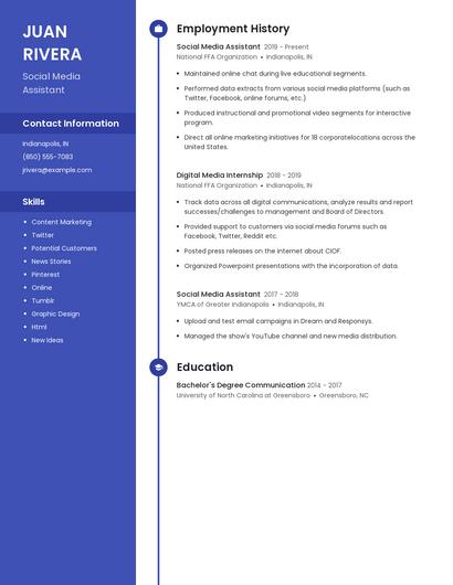 Resume example 4