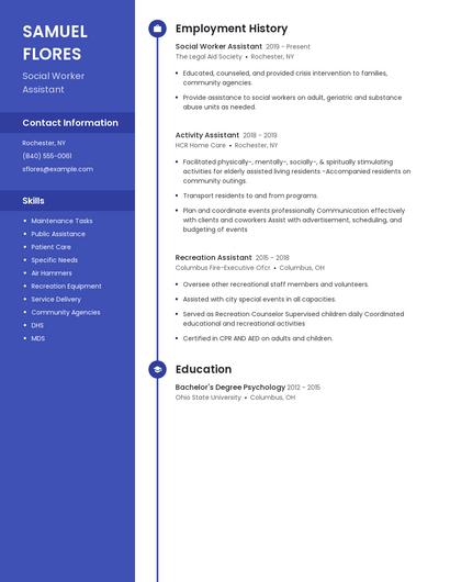 Resume example 4