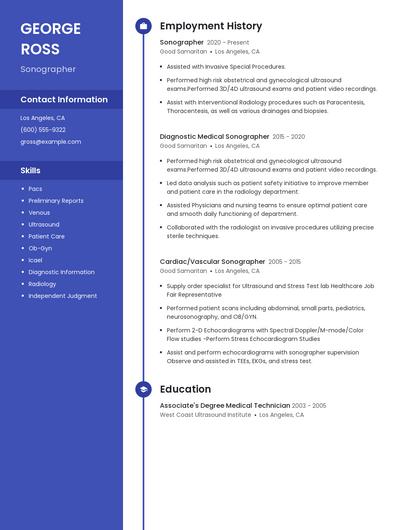 Resume example 4