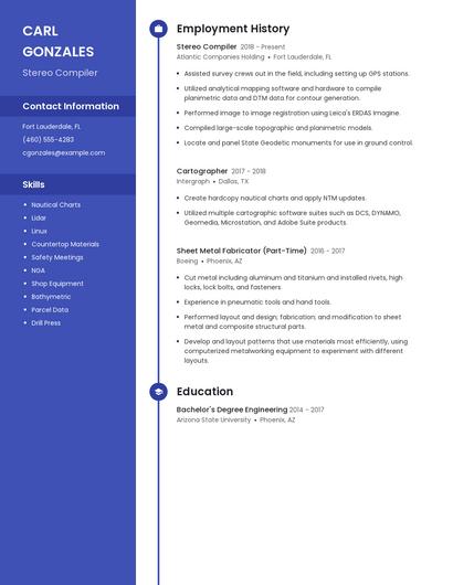 Stereo Compiler Resume