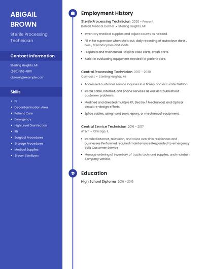 Resume example 4