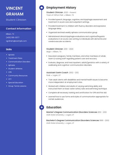 Resume example 4