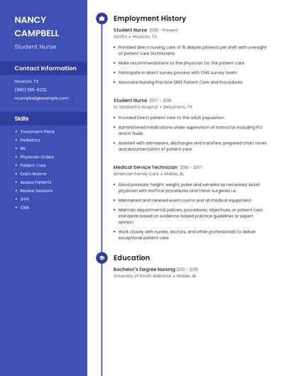 Resume example 4