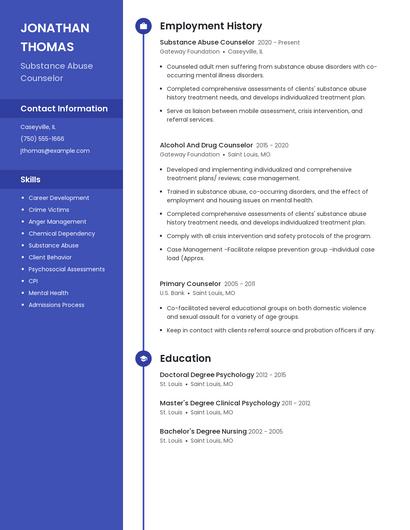 Resume example 5