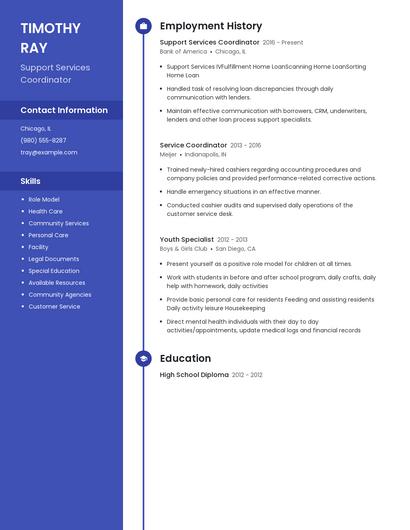 Resume example 4