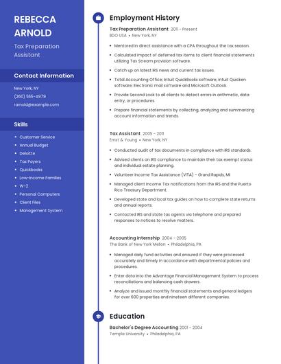 Resume example 4